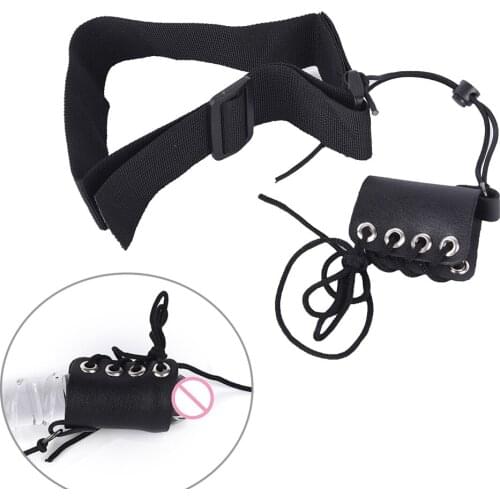 Leather Penis Pro Extender Stretcher Enhancement Tension Device,MAX PRO HANGER W/Clip Penis Enlargement Penis Enlarger For Men