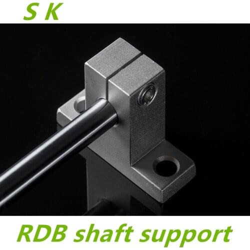 Free Shipping 4pcs SK16 16mm linear rail support shaft support linear rod SH16A cnc parts