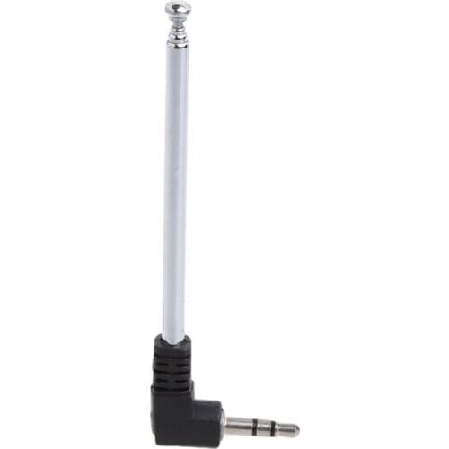 MXLF 3.5mm Radio Receiver Antenna Stainless Steel Multi-Purpose Interface FM Radio