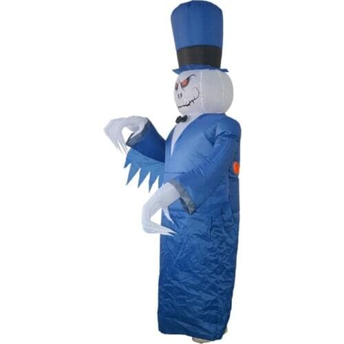 Inflatable Ghost Costume Adults Funny Blow up Outfit Halloween Cosplay Fancy Dress