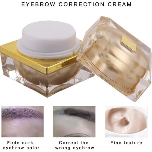 New Professional Semi Permanent Makeup Eyebrow Correction Cream Color Fading Remover Repair Essence Tattoo Accessory Supplies