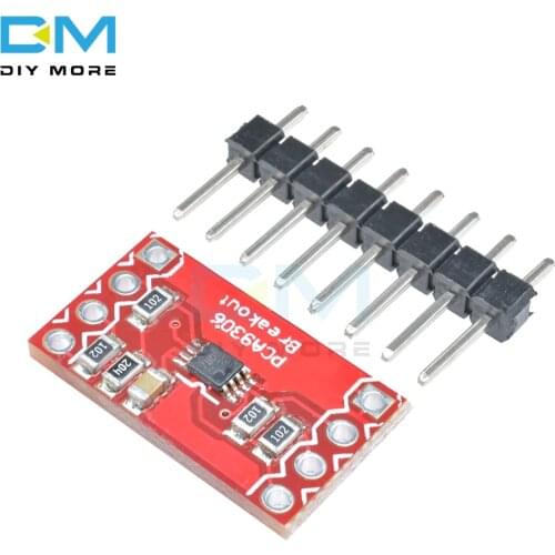 PCA9306 Dual 2Bits Bi-directional IIC I2C Voltage-level Translator Breakout Board Module High Low Voltage 5V 3.3V Diy Electronic