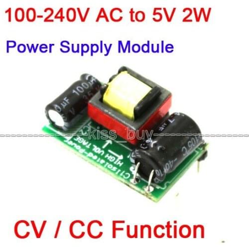 AC Converter 100~240V/110V 220V to DC 5V 2W Isolated Switching Power Supply Module W CV/CC function Power Adapter