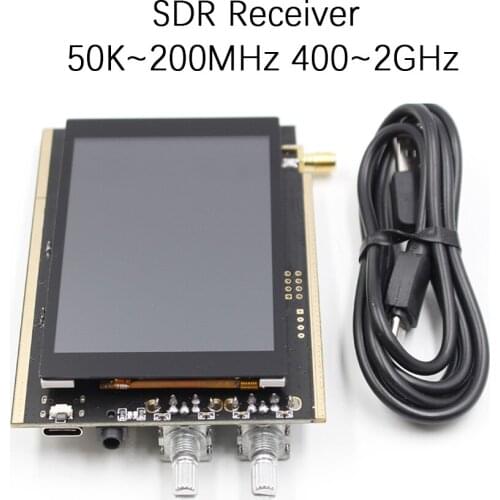 SDR Receiver 50K~200MHz 400~2GHz Malachite Receiver SDR Software Radio DSP All Mode Receiver AM SSB NFM WFM Analogs Modulation