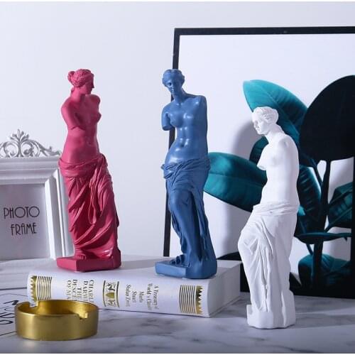 Venus Statues for Home Decor Broken Arm Abstract Resin Venus Figurine Antique Home Decoration Sculpture Decoration Statue
