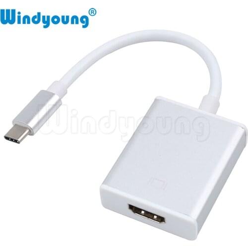 USB C to HDMI Type C to HDMI USB 3.1 USB-C Adapter Converter Support 1080P for Apple Macbook Google Chromebook Pixel Type-c HDMI