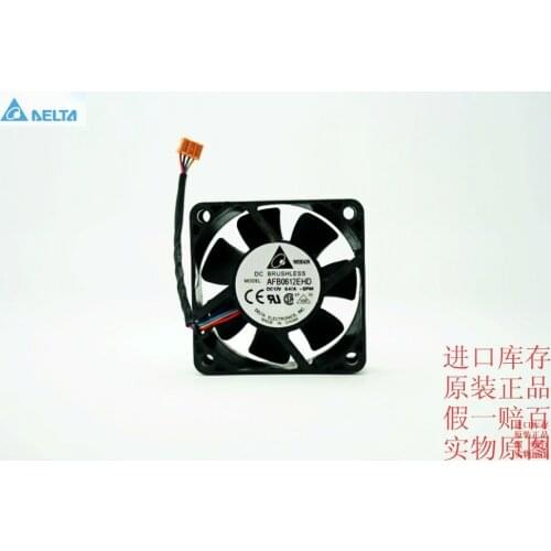 For delta AFB0612EHD 60mm 6cm DC 12V 0.47A dual ball bearing cooling fan