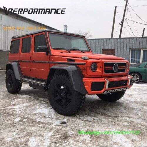 W463 wide over fenders for g500 g550 g63 g63 wide fenders need g63 front bumper 1995~2018year