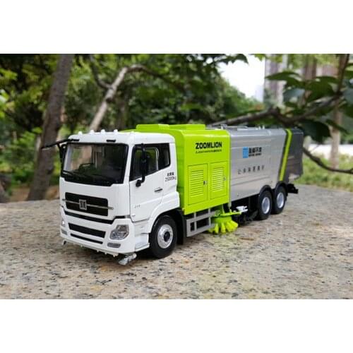 1/38 Zoomlion Zlj5250 Vacuum Cleaner Sweeper Truck Diecast Car Model Collection