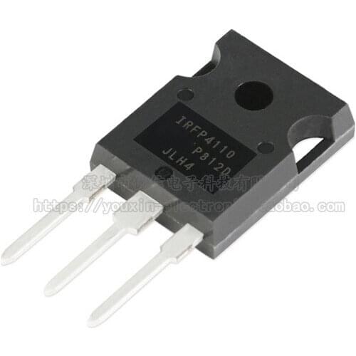 10pcs / 1 lot Original IRFP4110PBF TO-247 (AC) N-channel 100V 180A straight plug MOSFET