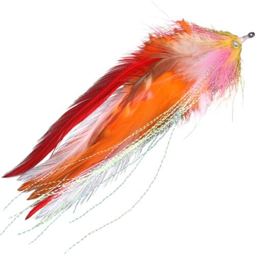 6" Fly Fishing Saltwater Flies Streamer Steelhead Salmon Striper Musky Pike