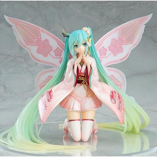 Anime Figure Girl Hand-made Kimono Suit Yukata Anime Peripheral Racing Butterfly Princess Model
