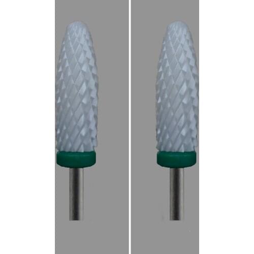 White Ceramic-4Pcs- Nail Drill Bit - Remove Foot Calluses - Ceramic - C(0182.060)