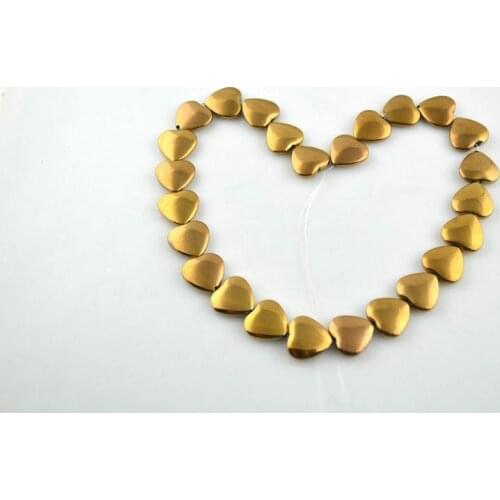 High Quality Rose Gold Color Plated Heart Shape Beads 15x15mm Large Beads For Love Jewelry Making Beads 5pc/lot