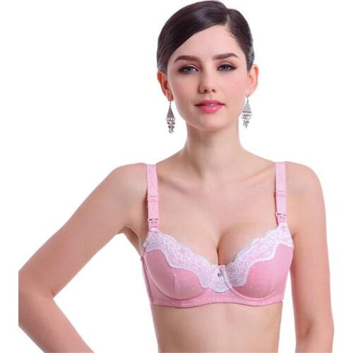 Breast feeding Cotton & Bamboo Fiber Maternity Nursing Sleep Bras For nursing pregnant women soutien gorge allaitement underwear