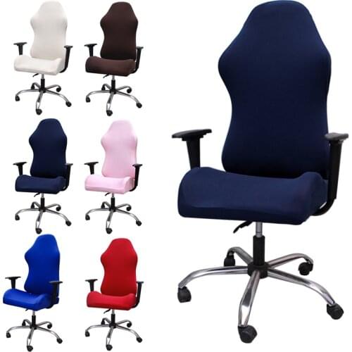 Gamer Chair Cover Office Spandex Stretch Computer Desk Slipcovers Game Reclining Racing Gaming Chair Protector Club Armchair