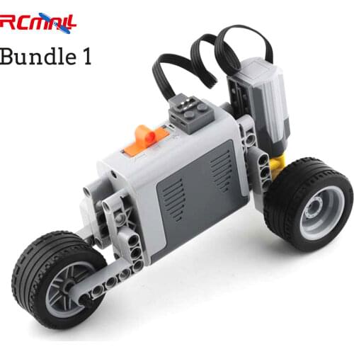 For Power Functions MOC Parts 5M-B Motor Power Machinery Group Maker Kit Compatible with LEGO Toy Robots