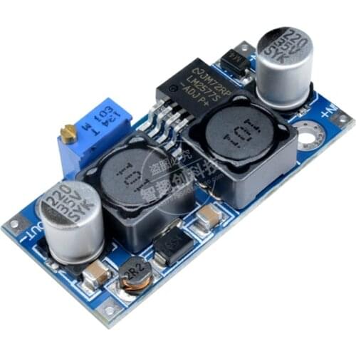 LM2577 DC-DC Auto Boost Buck Step Up Down Converter Module Power Voltage Converter Transformer Supply Solar Board DC 12V 24V