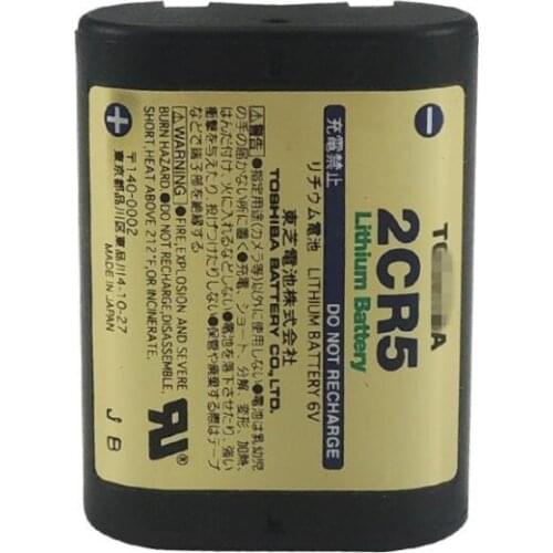 1PCS Original imported genuine 2CR5 6V Lithium camera battery CR5