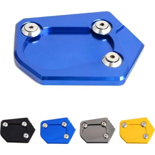 CNC Kickstand Side Stand Pad For BMW R1200R 06-14 R1200RT 05-13 R1200ST 03-07 R900 RT 10 SF nineT