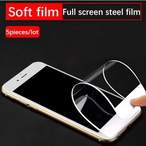 Full Screen Soft Film 9H Full Cover Explosion-proof Black And White Edge For Xiaomi Redmi 4X