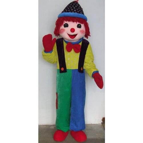 Happy The Japanese Clown Mascot Costume Fancy Birthday Party Dress Halloween Carnivals Costumes