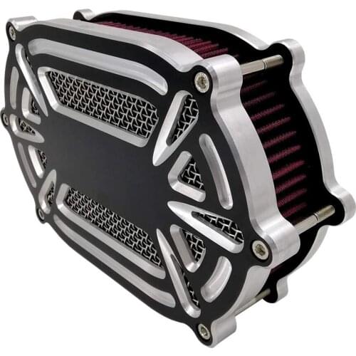 Air Filter Intake Motorcycle Cleaner Cnc Cut Kit for Harley Sportster XL 883 XL 1200 2007-up Fitment-A