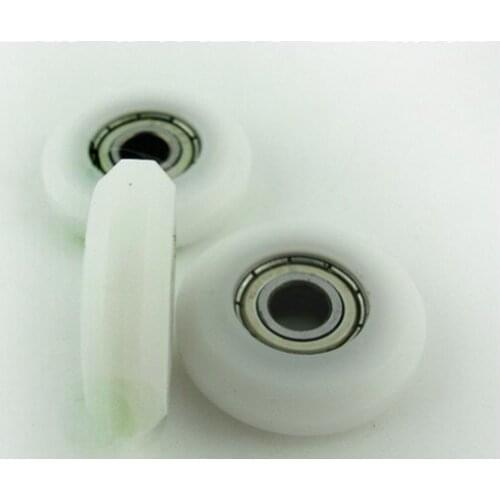 10pieces 696zz 6*26*7.5mm pom bearing Shower Door roller runners Wheels plastic pulley