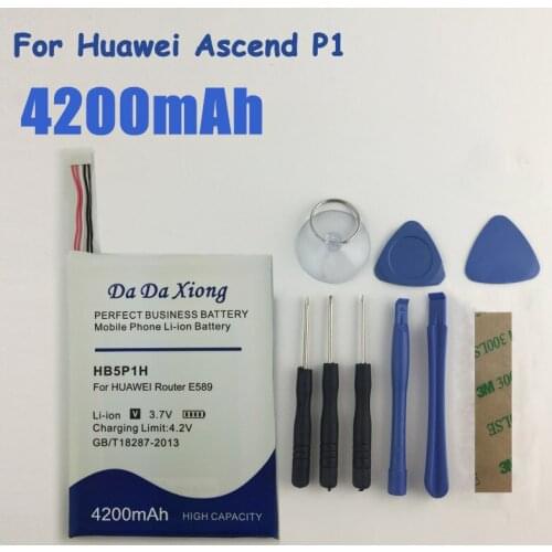 4200mAh HB5P1H Battery for Huawei Router E589 R210 E5776s E5776S-22/32/501/601/860/922 FDD mobile phone battery