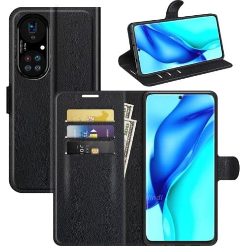 For Huawei P50 P50 Pro Wallet Case Flip Leather Cover for Huawei P 50 pro 5G Mobile Phone Case Flip Cover with Card Holders