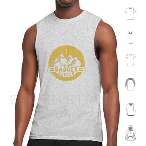 Best To Buy-The Badger Divide Tank Tops Vest Sleeveless The Badger Divide The Badger Divide The Badger Divide Stuff The