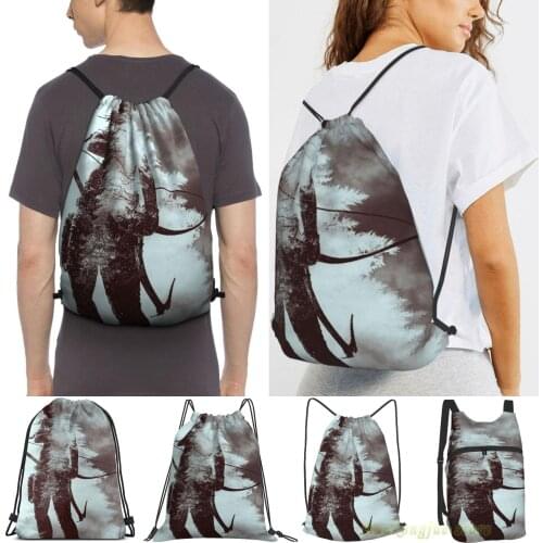 Lara Croft - Tomb Raider V2 Men Outdoor Travel Gym Bag Waterproof Drawstring Backpack Women Fitness Swimming Bag