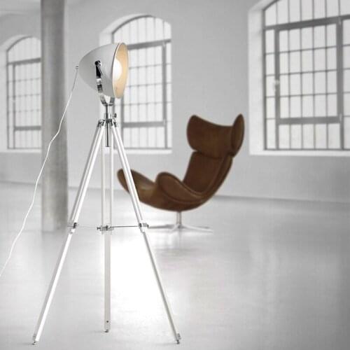 Floor Lamps loft illumination floor lights Nordic Industrial retro Floor minimalist creative studio three tripod lamp