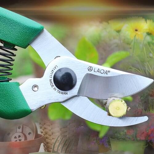 LAOA Pruning Scissors SK5 Pruner Sharp Fruit Pick Tools Tree Branch Cutters Flower Shears Grafting Pruners Gardening Tool