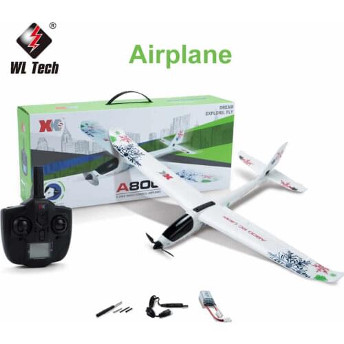 WL XK 5-channel RC Plane Forward-pull Fixed-wing Remote Control Aircraft Glider 3D6G Switch Kids Toy