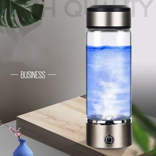 Portable Water Ionizer Bottle Rechargeable Negative Ion Water Cup Quality Hydrogens-rich Water Cup Water Generator Alkaline