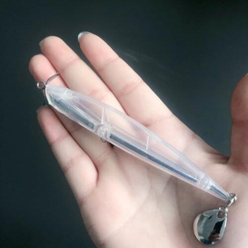 11cm 27g sinking lure wobbler Pike Fishing Lures Blank Nude Baits Crank Pencil Minnow Bait Unpainted Lure Bodies Fishing Bait