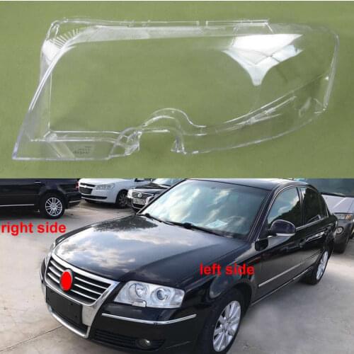 Transparent Lampshade Lamp Shade Front Headlight Shell Cover Glass Lens For Volkswagen VW Passat 2005 2006 2007