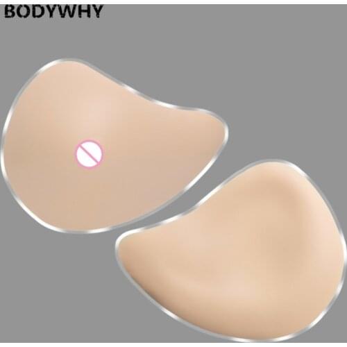 Nipple Silicone Boobs Transgender Artificial Breast Forms Silicone Butt Pads Nipple Cover Sexy Bra Women Lingerie Crossdresser