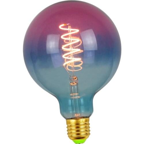 LED Filament Bulb LED Light Bulb 220-240V Globe Decorative Edison Bulb