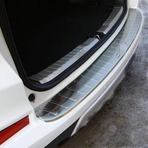 Stainless steel rear bumper protector step panel cover sill palte trunk trim garnish for Honda CRV CR-V 2012 2013 2014 2015 2016