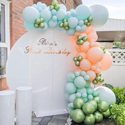 10/20/50Pcs Latex Metallic Balloons Set 5inch Happy Birthday Party Supplies Opening Advertising Wedding Decoration Balloons Set