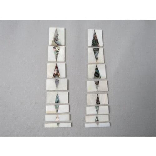 2 sets of Guitar fingerboard scale decorate inlay combination shall blank