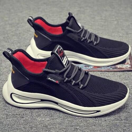 2020 Spring Summer Mens Shoes Version Fashion Mens Sports Casual Running Shoes Spring Breathable Mesh Thin Shoes Sneakers Men