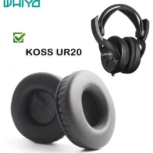 Whiyo 1 Pair of Replacement Ear Pads for Koss UR20 UR-20 UR.20 Headphones Cushion Cover Earpads Earmuff Cups Accessories