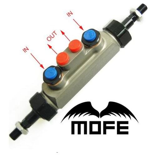 Car Aluminum Dual Brake Master Cylinder Tandem Clutch Master Cylinder