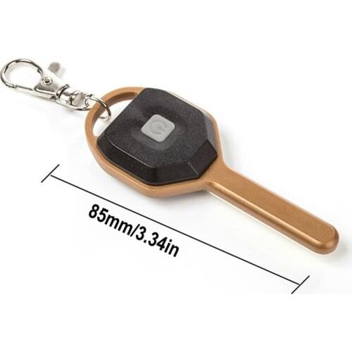 COB LED Key Chain Flashlight Keychain Portable Keyring Light Flashlight Lamp Bag Emergency Camping Lamp Backpack Light