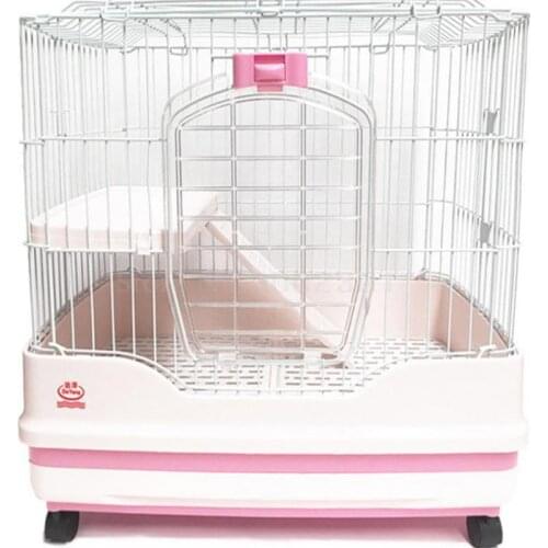 Dayang Rabbit Cage Pet Rabbit Deluxe Anti-spray Urine Drawer Type Super Large Rabbit Guinea Pig Holland Pig Cage