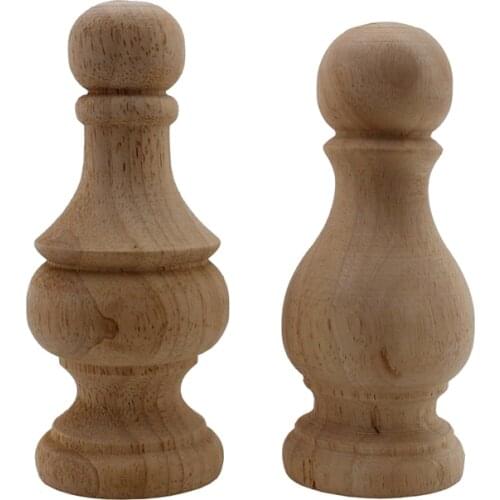 VZLX Decorative Wood Appliques Carving Frame For Furniture Cabinet Door Nautical Home Decor Wooden Figurine Flower Pattern Carve