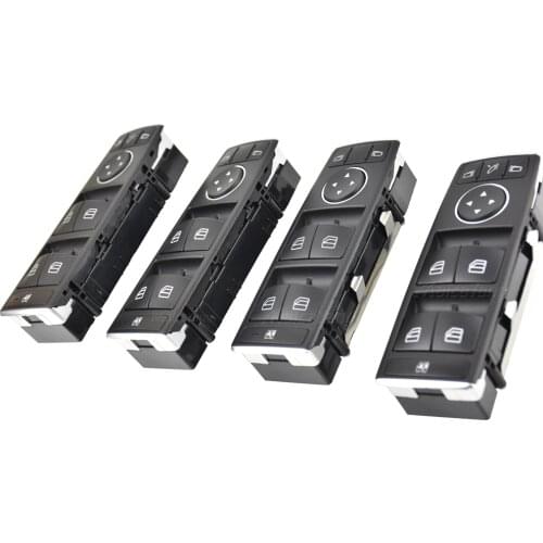 Electric Power Master Window Switch Button A2049058202 A1669054400 For Mercedes Benz W204 W212 C207 A207 C E Class X204